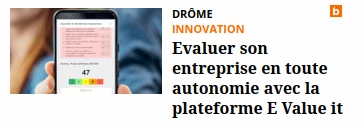 Evaluer son entreprise en toute autonomie avec la plateforme E Value it